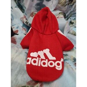 Adidog  Hoodie Red Size XS